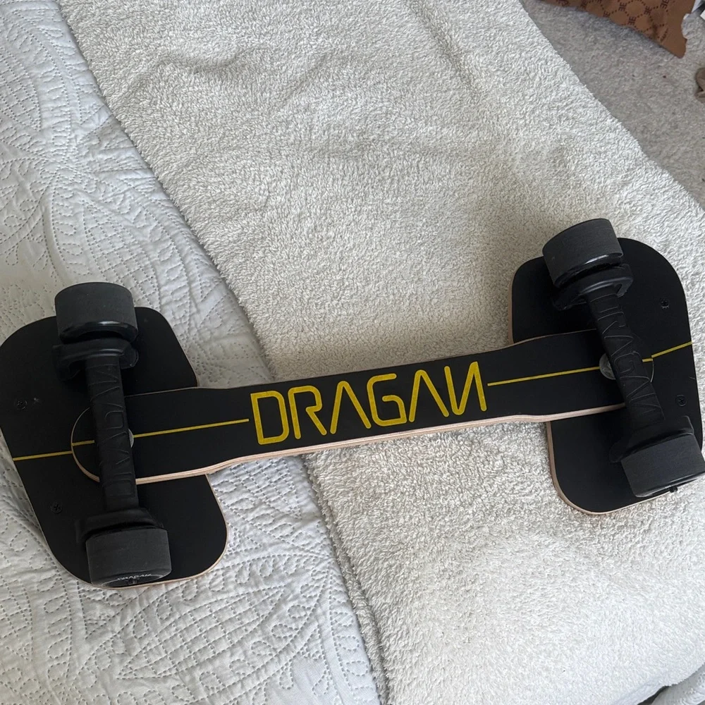 DRAGAN Cruiser Streetboard: Black Edition with yellow details - Picture 8 of 13
